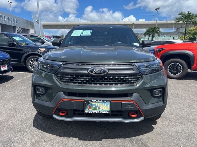 Certified 2022 Ford Explorer TIMBERLINE with VIN 1FMSK8JH0NGB53977 for sale in Aiea, HI