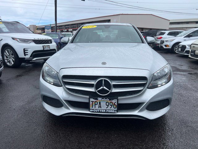 Used 2018 Mercedes-Benz C-Class Sedan C300 with VIN 55SWF4JB3JU266503 for sale in Aiea, HI