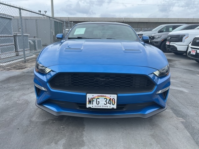 Used 2020 Ford Mustang EcoBoost Premium with VIN 1FA6P8TH0L5186092 for sale in Aiea, HI