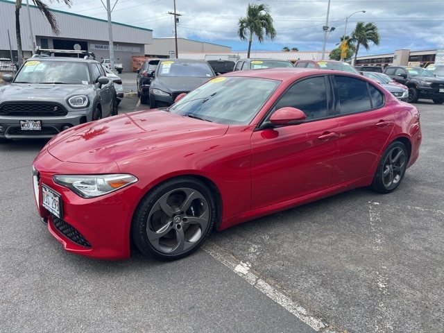 Used 2018 Alfa Romeo Giulia Sport with VIN ZARFAEBN2J7565488 for sale in Aiea, HI