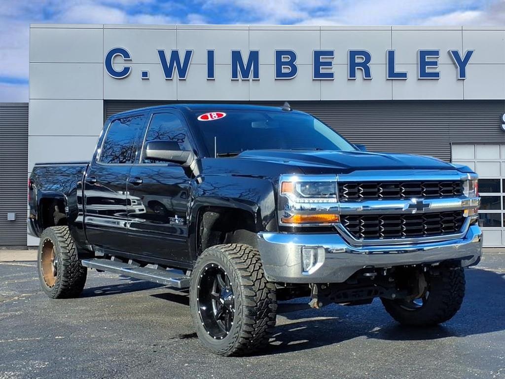 Used 2018 Chevrolet Silverado 1500 LT 4x4 LT Crew Cab 5.8 ft. SB