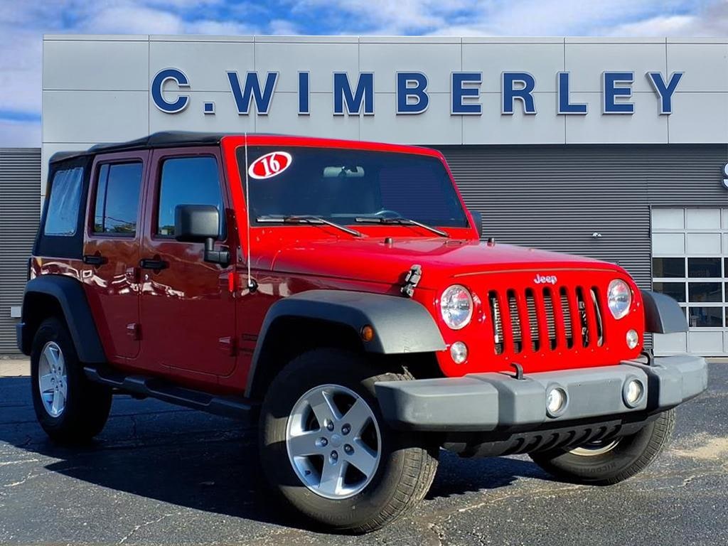 Used 2016 Jeep Wrangler Unlimited SUV
