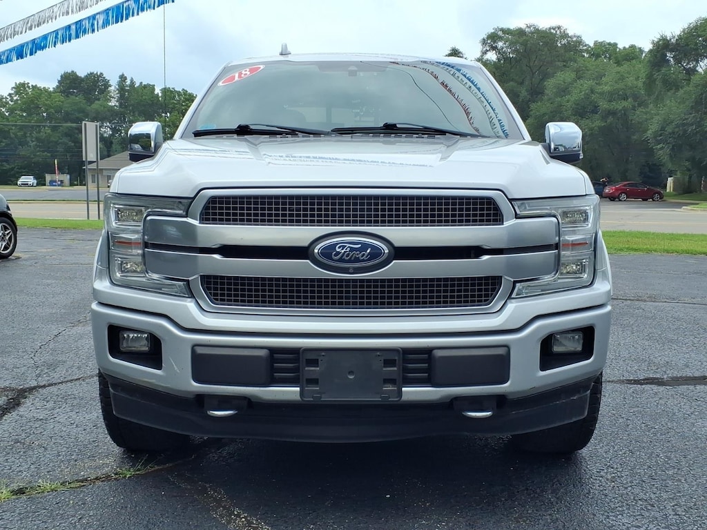 Used 2018 Ford F-150 Platinum 4x4 Platinum SuperCrew 5.5 ft. SB