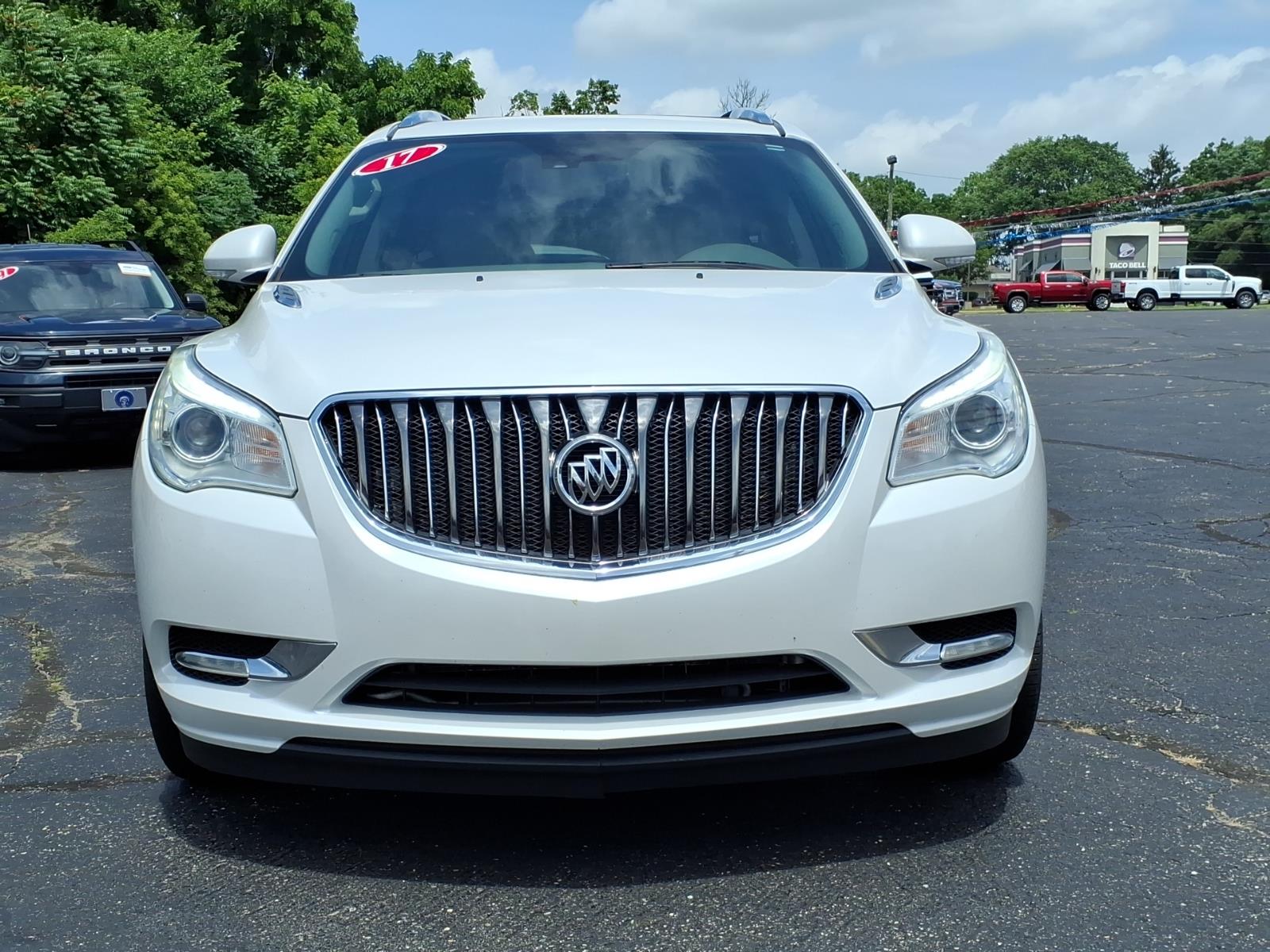 Used 2017 Buick Enclave Premium with VIN 5GAKVCKD7HJ202448 for sale in Dowagiac, MI