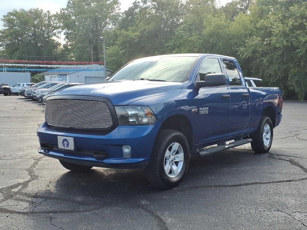Used 2018 Ram 1500 Express 4x4 Express Quad Cab 6.3 ft. SB Pickup