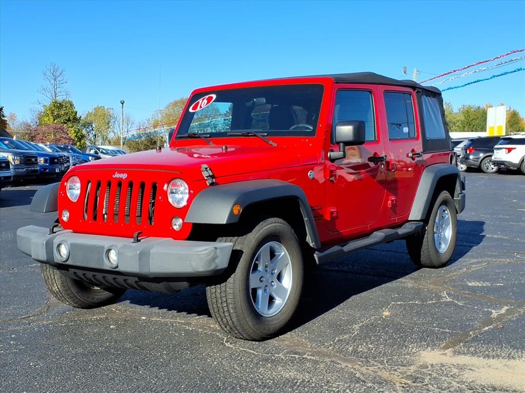 Used 2016 Jeep Wrangler Unlimited SUV
