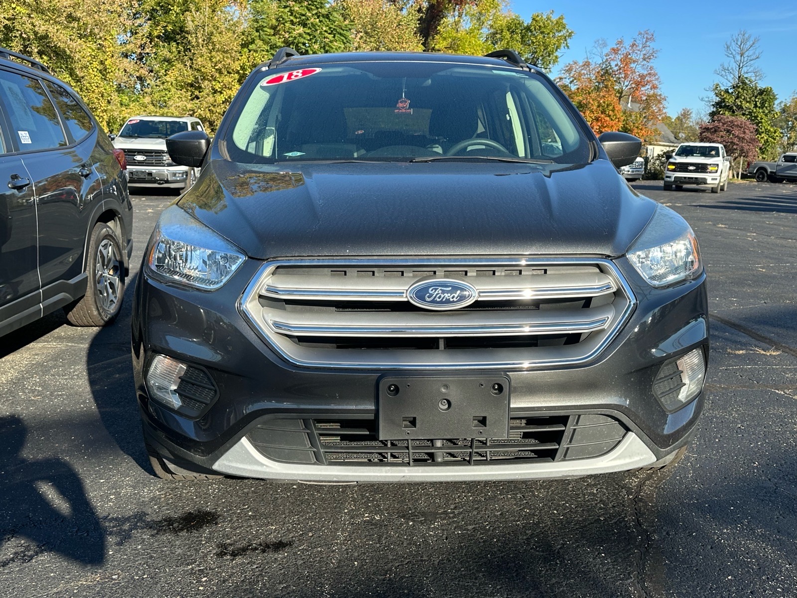 Used 2018 Ford Escape SE with VIN 1FMCU9GD7JUD08593 for sale in Dowagiac, MI