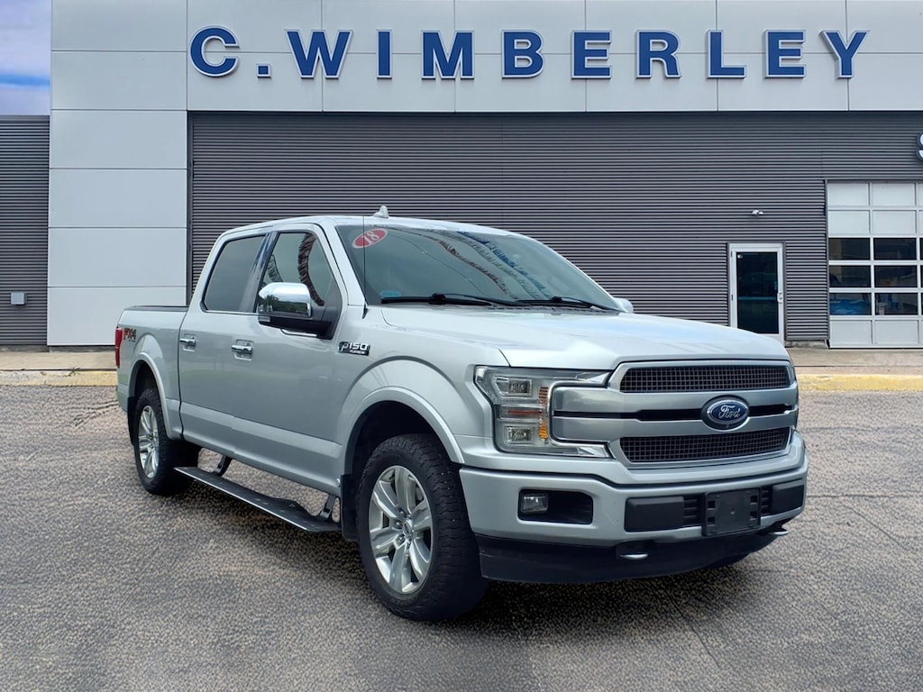 Used 2018 Ford F-150 Platinum 4x4 Platinum SuperCrew 5.5 ft. SB