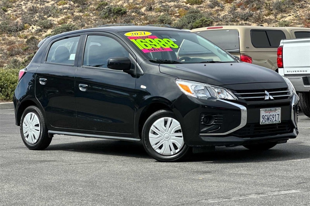 Used 2021 Mitsubishi Mirage ES with VIN ML32AUHJXMH012483 for sale in Seaside, CA