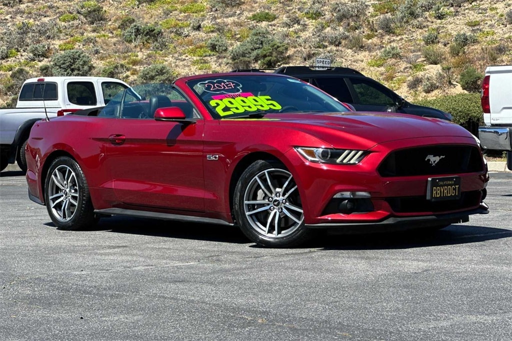 Used 2017 Ford Mustang GT Premium with VIN 1FATP8FF7H5206021 for sale in Seaside, CA