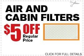 Air & Cabin HEPA Filter Special