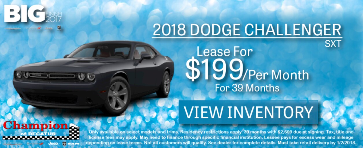 Champion Of Decatur, Inc. | New Chrysler, Dodge, Jeep, Ram ...