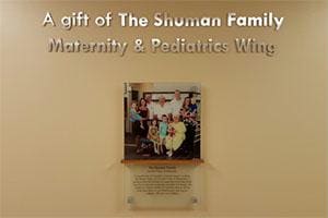 Shuman Family Plaque