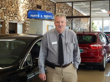 Staff member Mike Giles from 376470238a5f