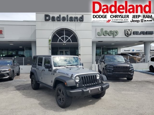 2016 Jeep Wrangler Unlimited Black Bear