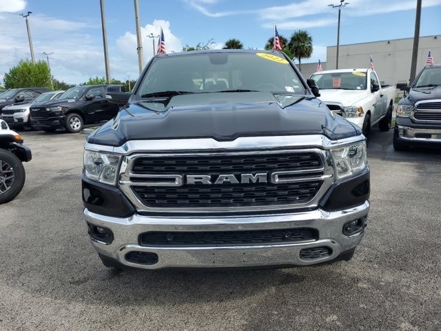 Used 2022 RAM Ram 1500 Pickup Big Horn/Lone Star with VIN 1C6RRFBG9NN468854 for sale in Miami, FL