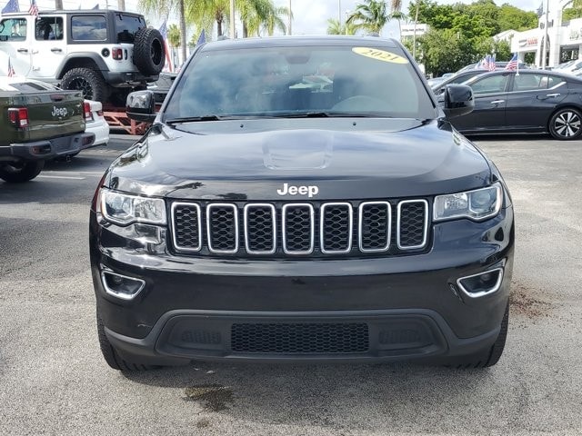 Certified 2021 Jeep Grand Cherokee Laredo E with VIN 1C4RJEAG1MC874309 for sale in Miami, FL