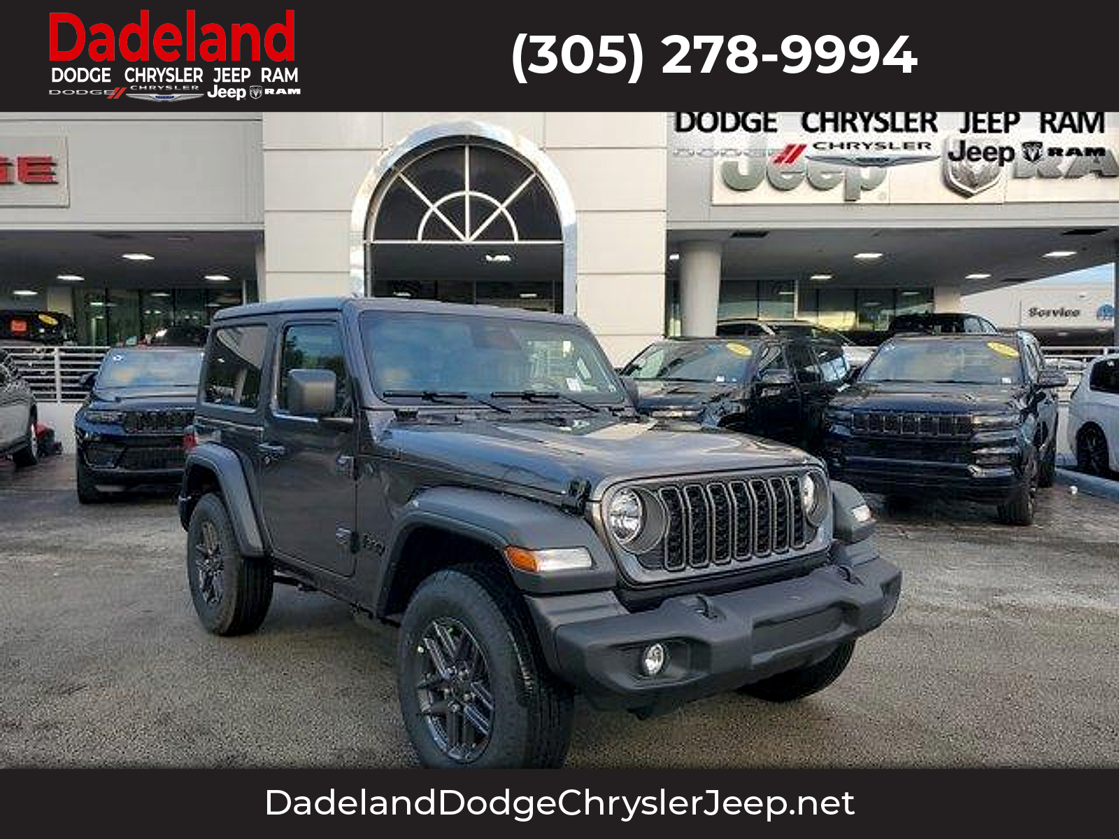 2026 Jeep Wrangler 2-Door Sport S 4x4 Sport Utility