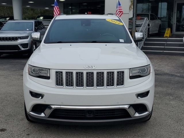 Used 2014 Jeep Grand Cherokee Summit with VIN 1C4RJEJT9EC252037 for sale in Miami, FL
