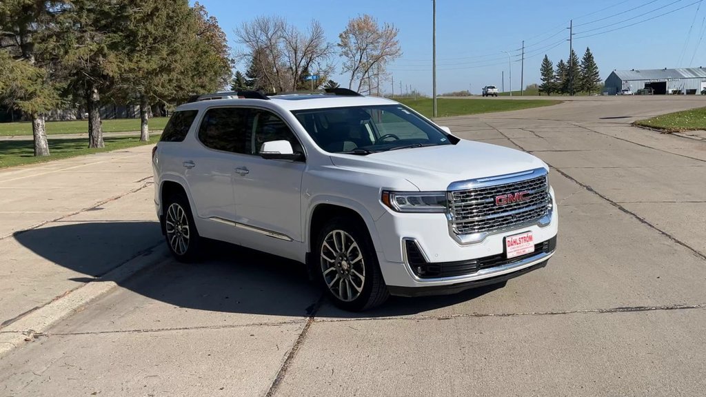 Used 2021 GMC Acadia Denali with VIN 1GKKNXLS8MZ103141 for sale in Oslo, Minnesota