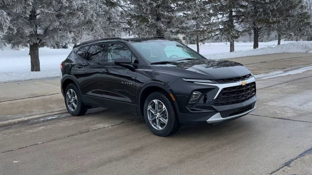 Used 2023 Chevrolet Blazer 2LT with VIN 3GNKBHR49PS121823 for sale in Oslo, Minnesota
