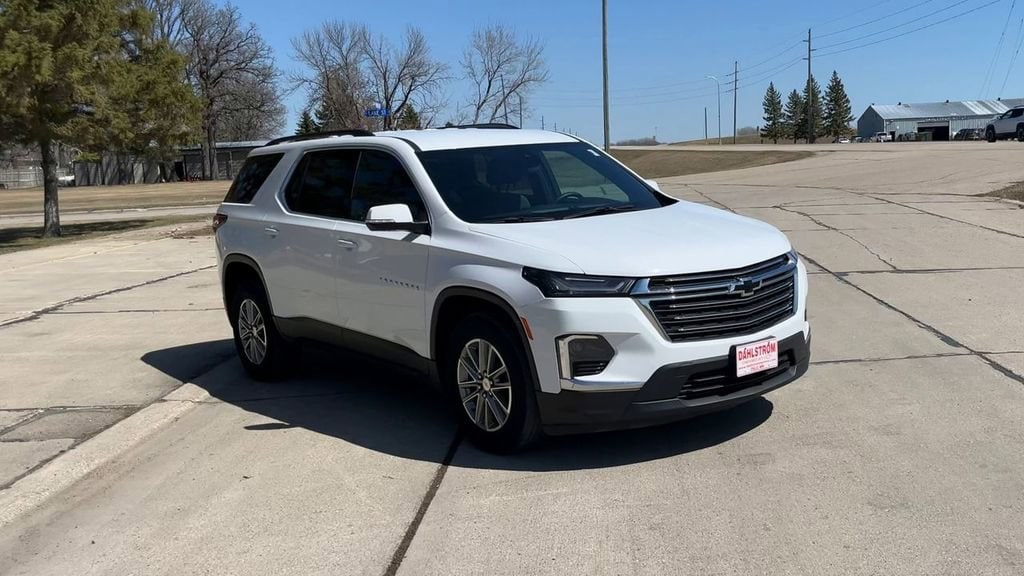 Used 2023 Chevrolet Traverse 1LT with VIN 1GNEVGKW8PJ321331 for sale in Oslo, Minnesota