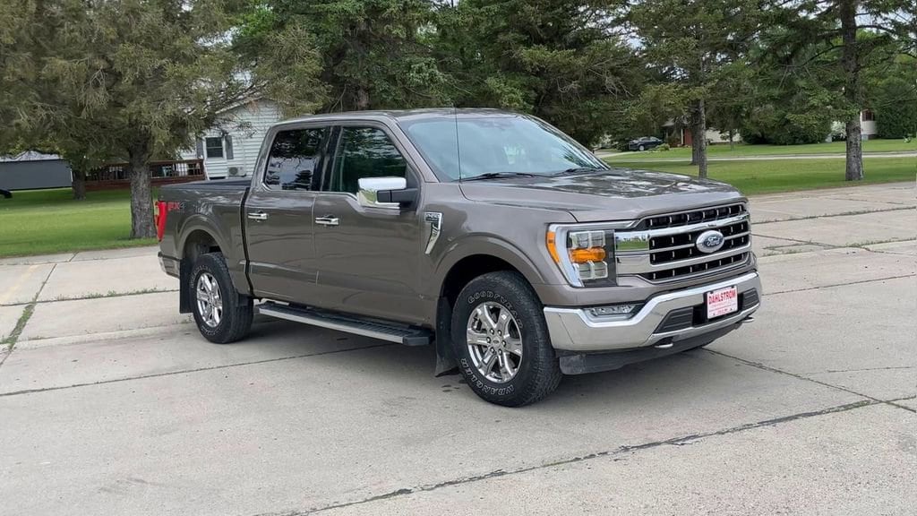 Used 2021 Ford F-150 Lariat with VIN 1FTFW1E57MFB17791 for sale in Oslo, Minnesota