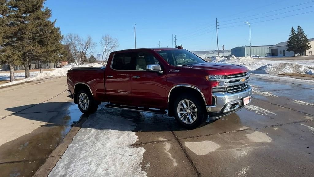Used 2021 Chevrolet Silverado 1500 LTZ with VIN 1GCUYGET6MZ133434 for sale in Oslo, Minnesota