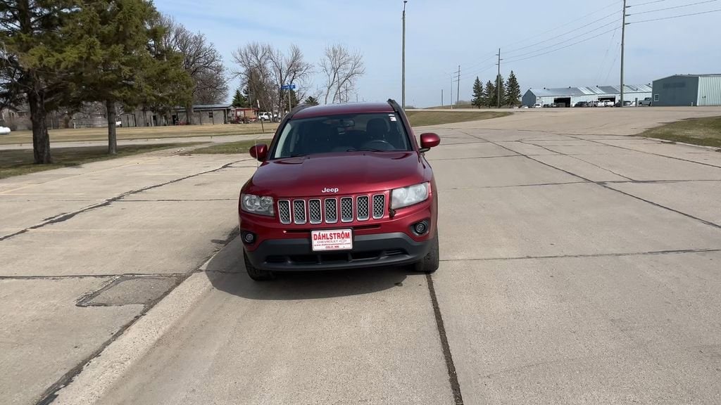 Used 2014 Jeep Compass Latitude with VIN 1C4NJDEB9ED729179 for sale in Oslo, Minnesota