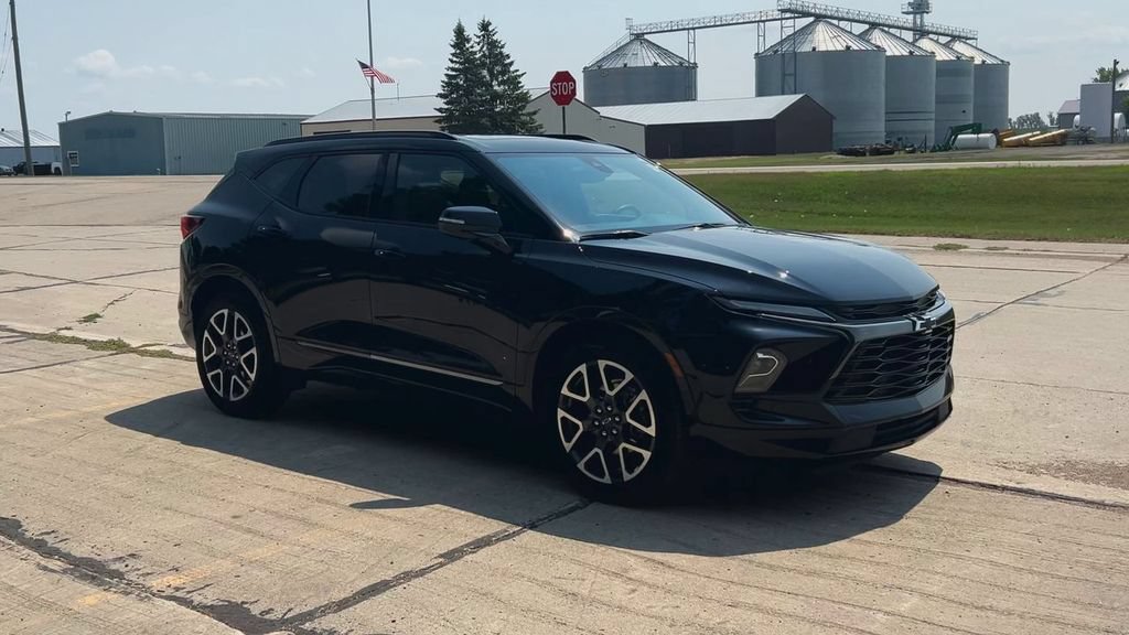 Used 2025 Chevrolet Blazer RS with VIN 3GNKBKRS3SS105654 for sale in Oslo, Minnesota