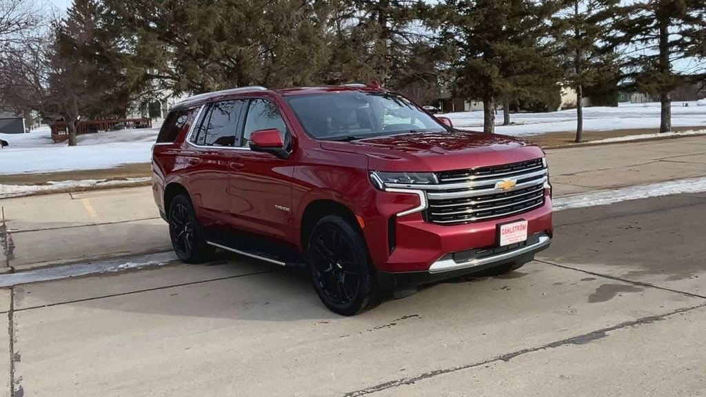 Used 2021 Chevrolet Tahoe LT with VIN 1GNSKNKD9MR313590 for sale in Oslo, Minnesota