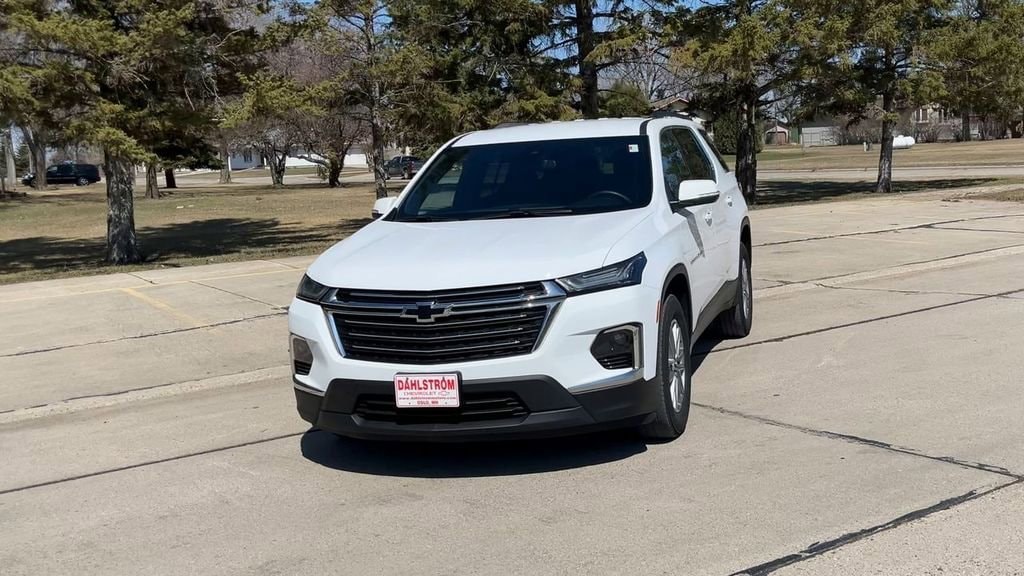 Used 2023 Chevrolet Traverse 1LT with VIN 1GNEVGKW8PJ321331 for sale in Oslo, Minnesota