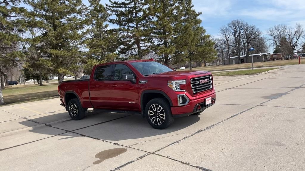 Used 2021 GMC Sierra 1500 AT4 with VIN 3GTU9EET3MG429142 for sale in Oslo, Minnesota