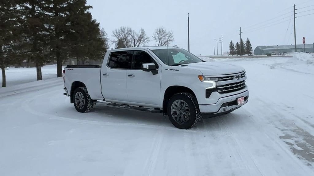 Used 2023 Chevrolet Silverado 1500 LTZ with VIN 1GCUDGE89PZ101654 for sale in Oslo, Minnesota