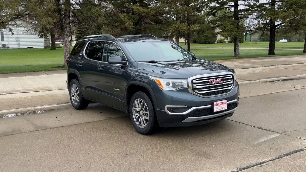 Used 2019 GMC Acadia SLE-2 with VIN 1GKKNSLS8KZ277663 for sale in Oslo, Minnesota