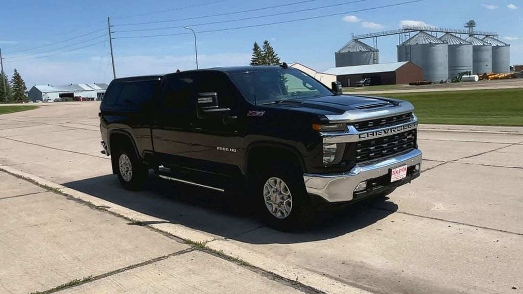 Used 2021 Chevrolet Silverado 2500HD LT with VIN 1GC4YNE79MF158403 for sale in Oslo, Minnesota