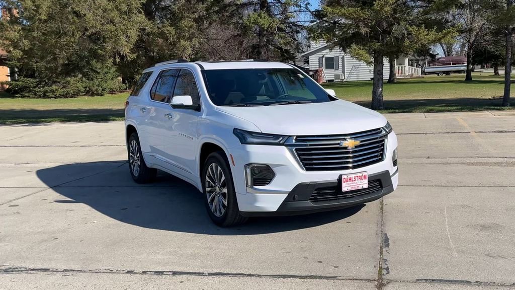 Used 2023 Chevrolet Traverse Premier with VIN 1GNEVKKWXPJ186663 for sale in Oslo, Minnesota