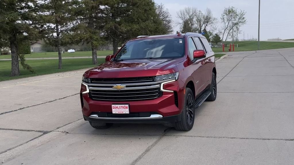 Used 2021 Chevrolet Tahoe LT with VIN 1GNSKNKD9MR313590 for sale in Oslo, Minnesota