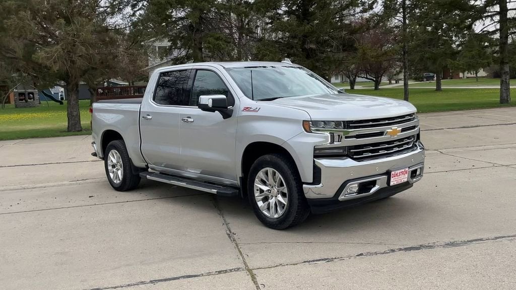 Used 2021 Chevrolet Silverado 1500 LTZ with VIN 3GCUYGED7MG398694 for sale in Oslo, Minnesota