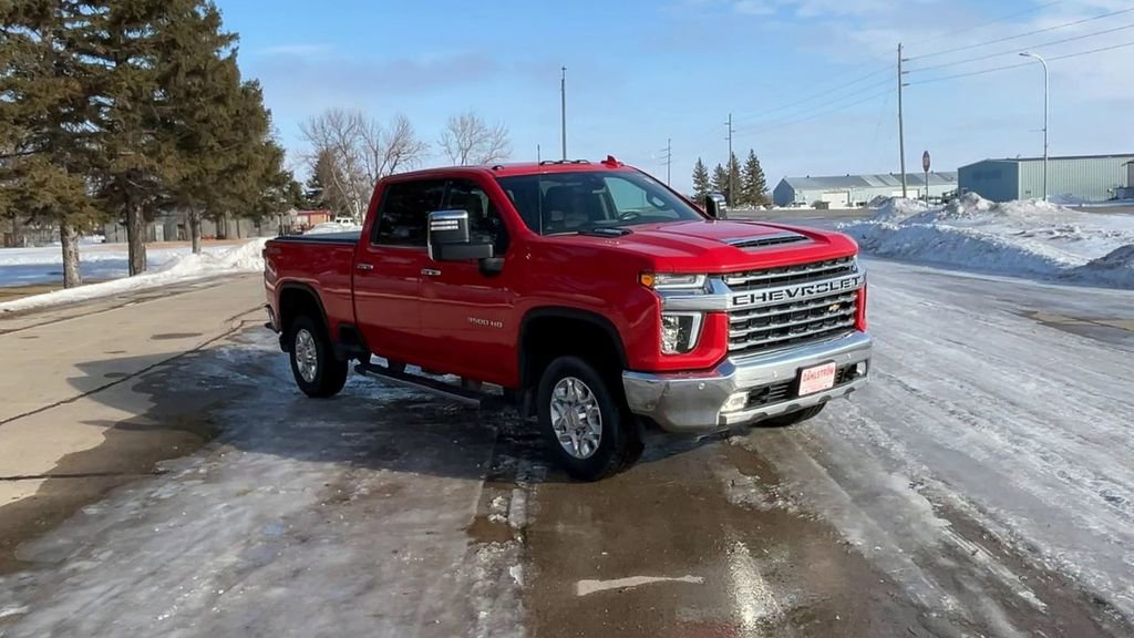 Used 2022 Chevrolet Silverado 3500HD LTZ with VIN 1GC4YUEY4NF178143 for sale in Oslo, Minnesota