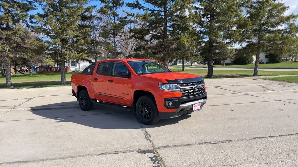 Used 2021 Chevrolet Colorado Z71 with VIN 1GCGTDEN8M1187876 for sale in Oslo, Minnesota