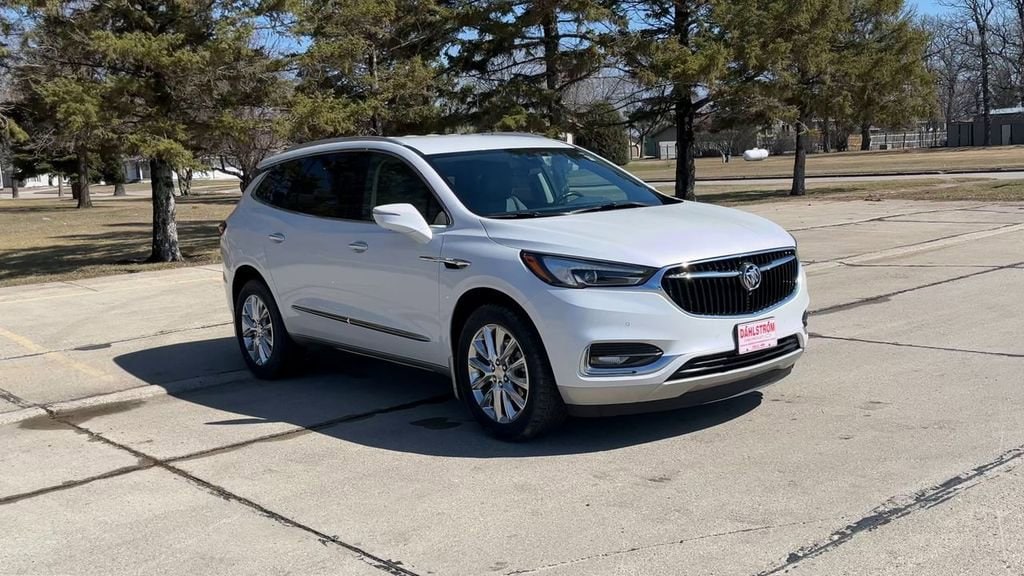 Used 2021 Buick Enclave Premium with VIN 5GAEVBKW6MJ119726 for sale in Oslo, Minnesota