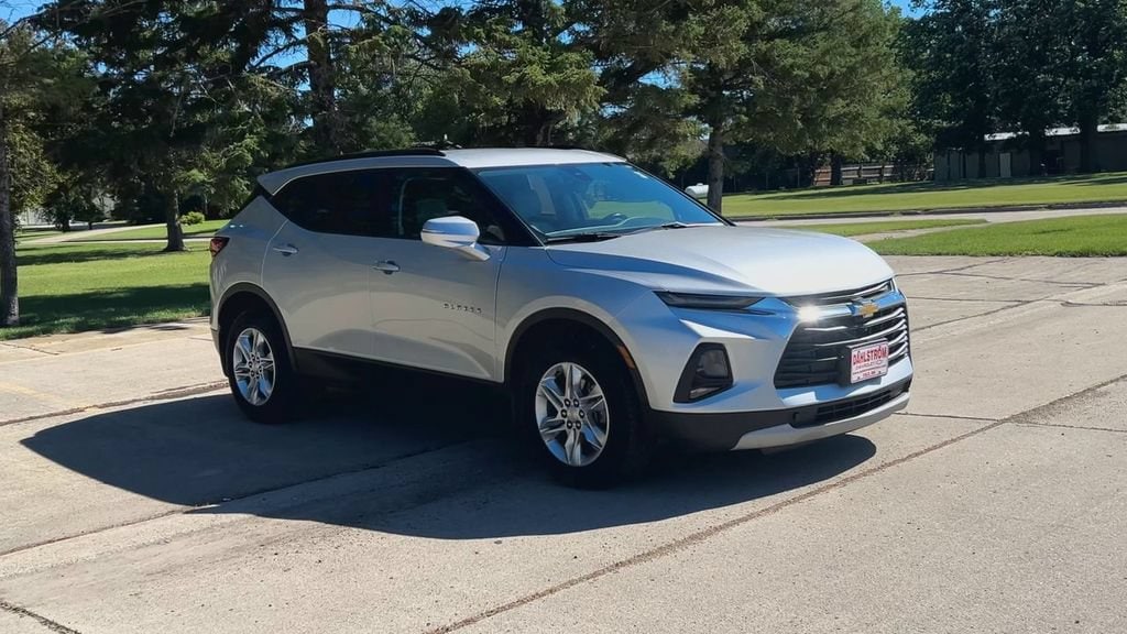Used 2020 Chevrolet Blazer 3LT with VIN 3GNKBJRS9LS575022 for sale in Oslo, Minnesota