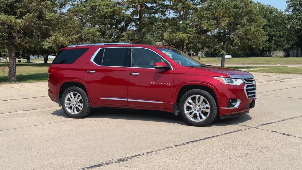 Used 2018 Chevrolet Traverse High Country with VIN 1GNEVKKW9JJ114411 for sale in Oslo, Minnesota