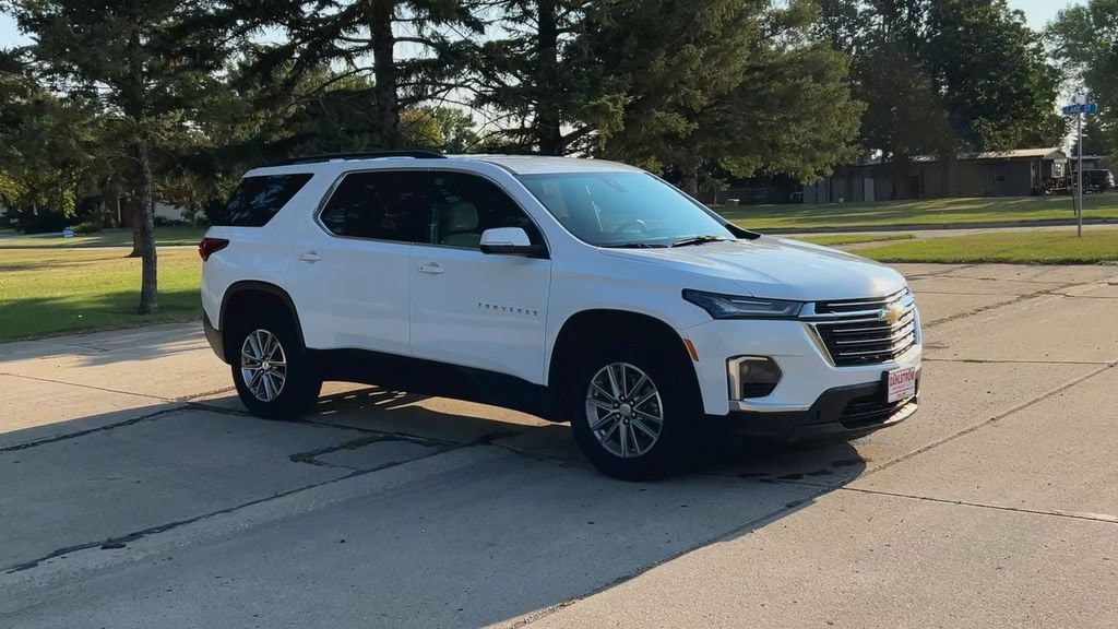 Used 2023 Chevrolet Traverse 1LT with VIN 1GNEVGKW0PJ183493 for sale in Oslo, Minnesota