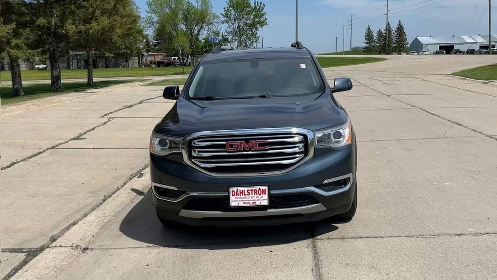 Used 2019 GMC Acadia SLE-2 with VIN 1GKKNSLS8KZ277663 for sale in Oslo, Minnesota