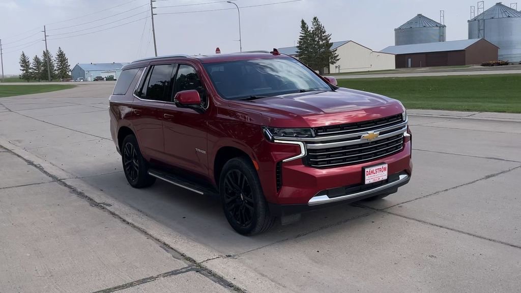 Used 2021 Chevrolet Tahoe LT with VIN 1GNSKNKD9MR313590 for sale in Oslo, Minnesota