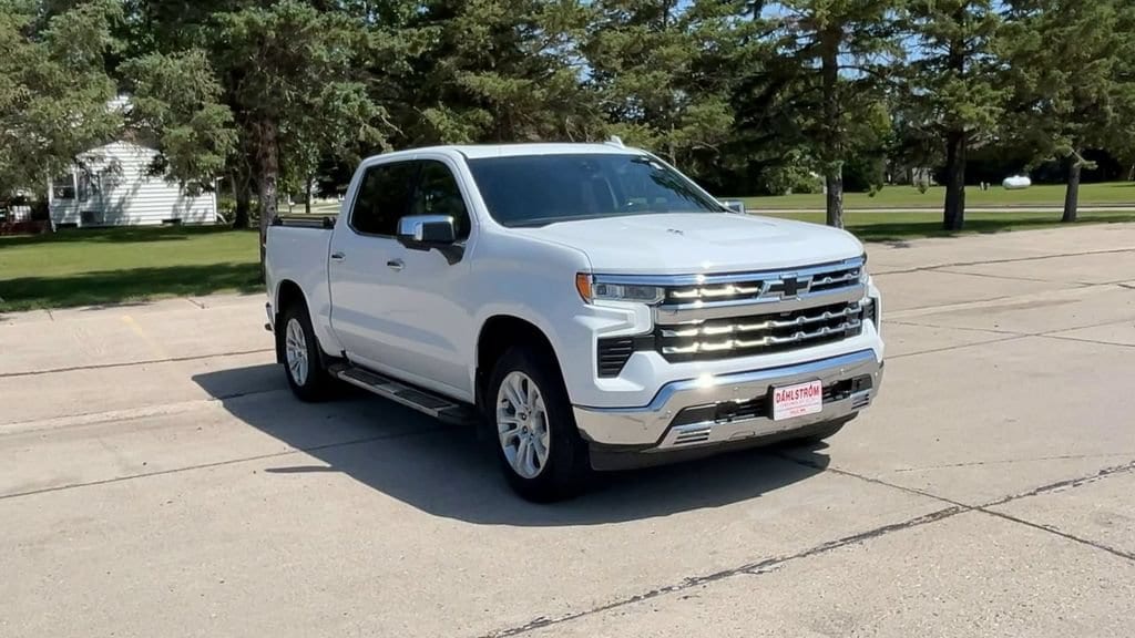 Used 2023 Chevrolet Silverado 1500 LTZ with VIN 1GCUDGEL9PZ135968 for sale in Oslo, Minnesota