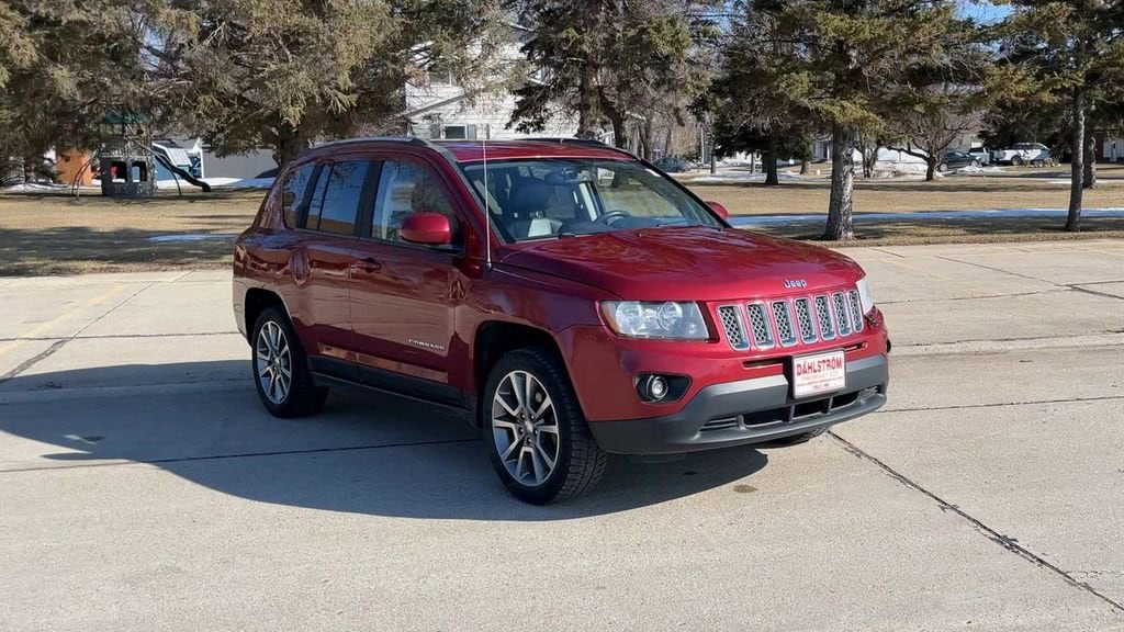 Used 2014 Jeep Compass Latitude with VIN 1C4NJDEB9ED729179 for sale in Oslo, Minnesota
