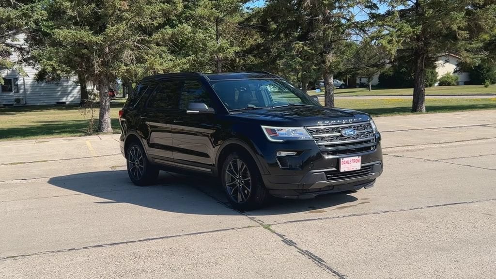 Used 2018 Ford Explorer XLT with VIN 1FM5K8D89JGB41622 for sale in Oslo, Minnesota